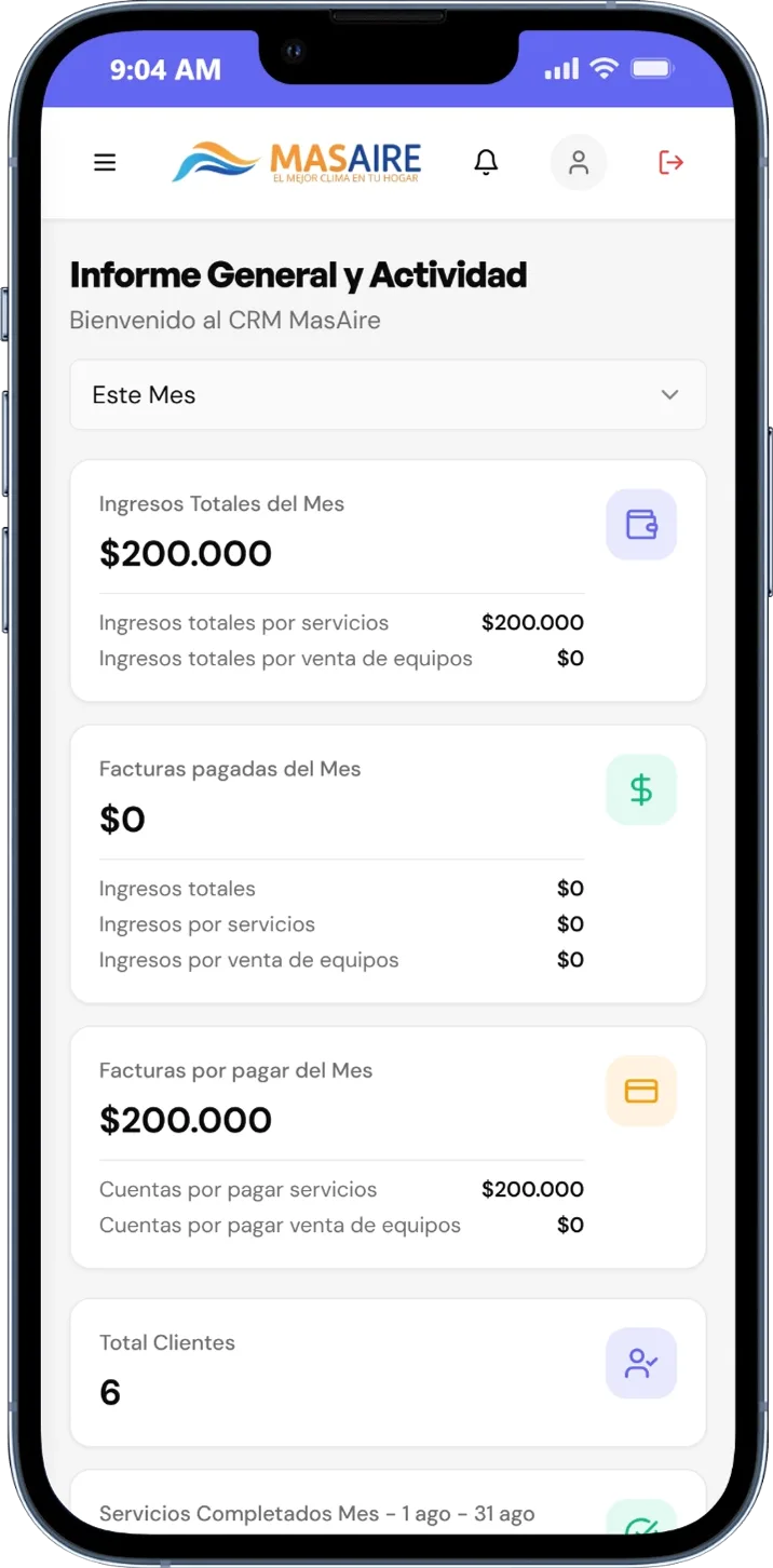CRM MasAire | Roberto Nappe