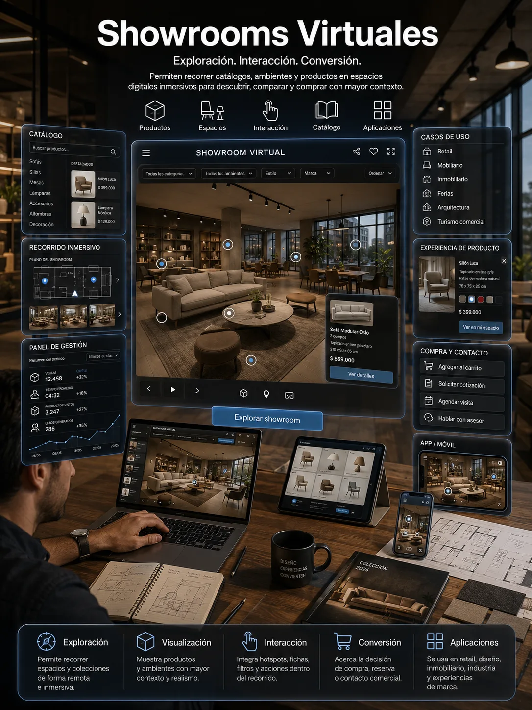 Showrooms Virtuales | Roberto Nappe