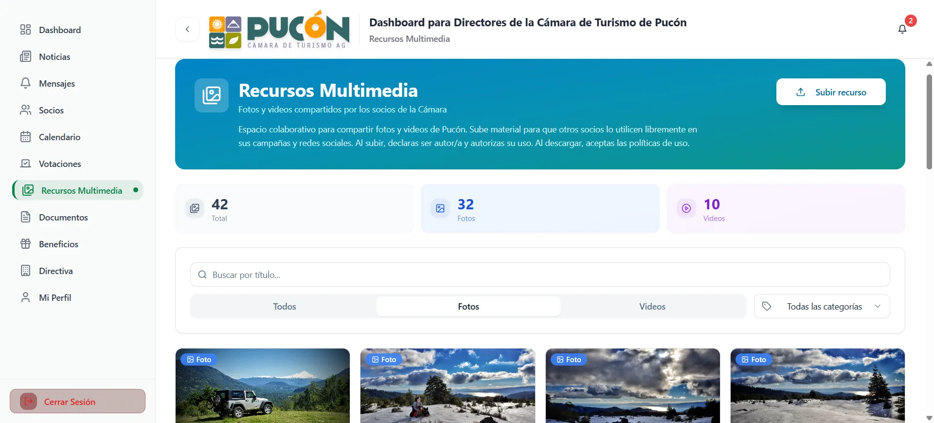 Recursos Multimedia Plataforma CTP